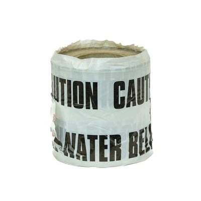 Underground Warning Tape - Non Potable Water White