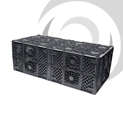 Hydrocell Storm Water Crate Heavy Duty Loading; 1.0m x 0.5m x 0.4m