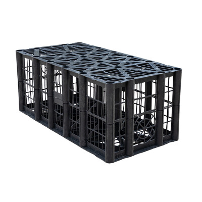 Storm Water Crate 20 tonne loading 1m x 0.5m x 0.4m c/w clips NEW PRODUCT