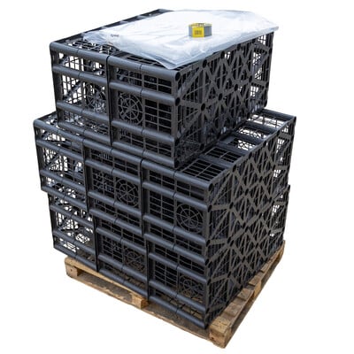 Soakaway Crate Kit, 8 x 20 tonne loading with clips, Geotextile, Joint & Duct Tape