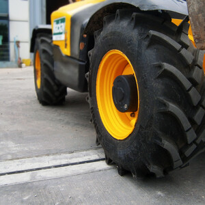 Slot Drain Swarm Aqua Heavy Duty Telehandler Concrete Yard