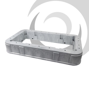 JMF Access Chamber 1310x610x150mm BT Approved - Black